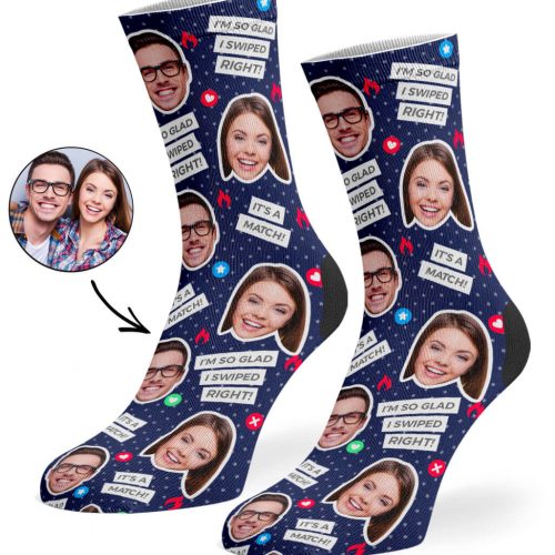 Navy Tinder Socks