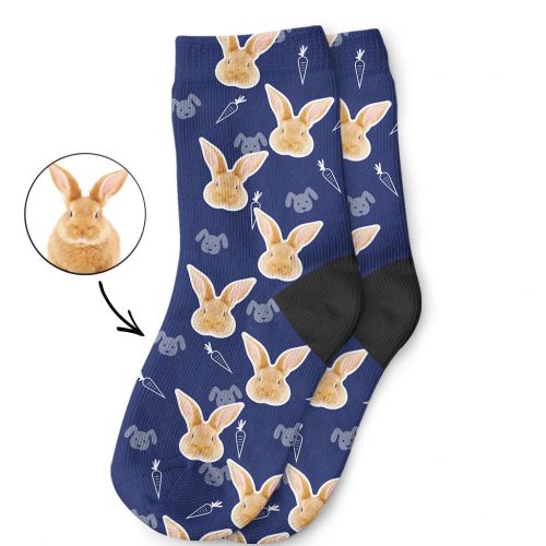 My Rabbit on Childrens Socks