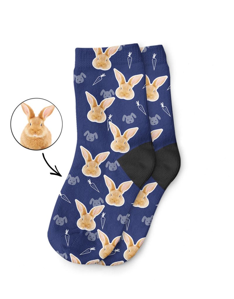 My Rabbit on Childrens Socks