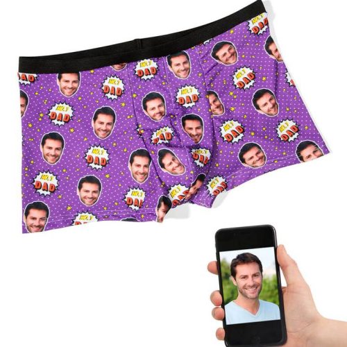 Number 1 Dad Boxers