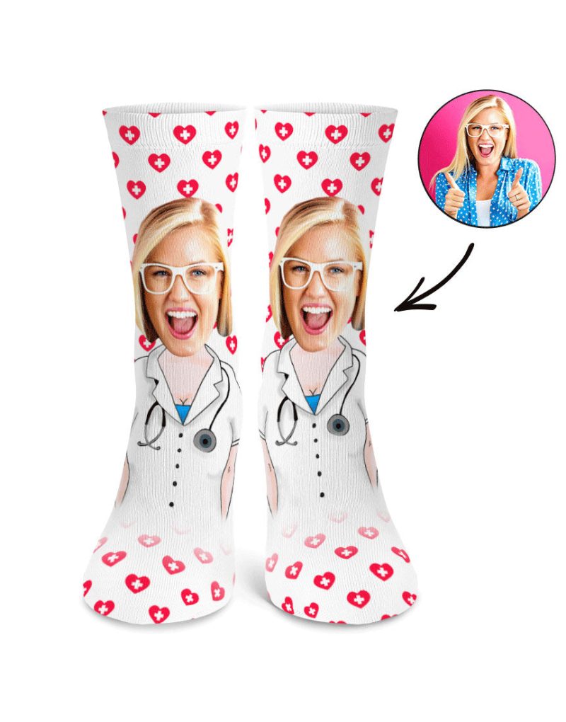 Nurse Socks White