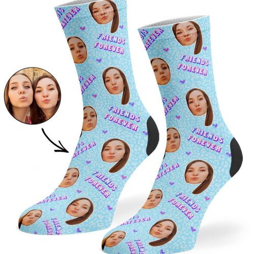 Friends Forever Boys Whatever Custom Socks