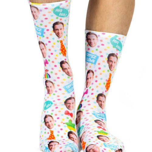 Office Clown Socks