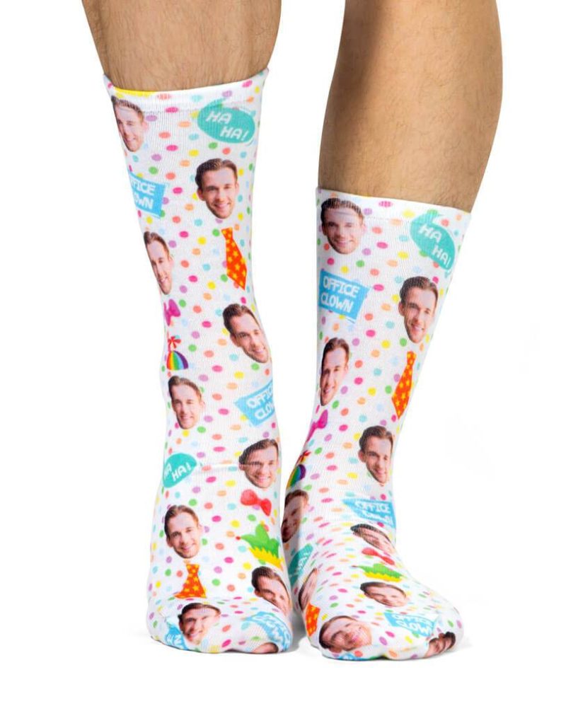 Office Clown Socks