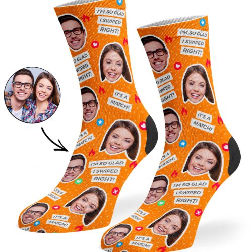 Orange Tinder Socks