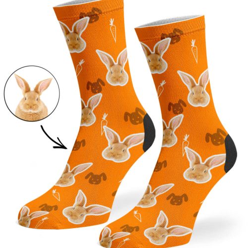 Orange Your Rabbit on Socks