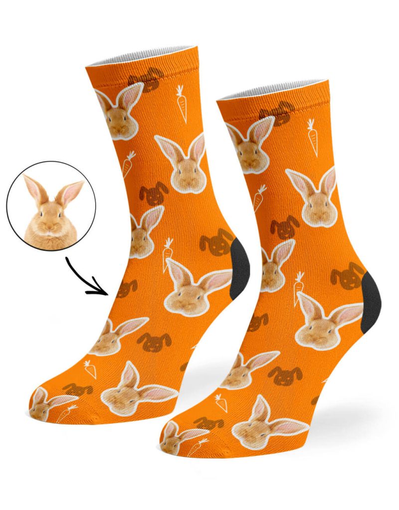 Orange Your Rabbit on Socks