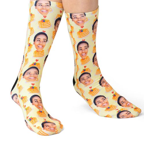 Pancake Face Socks