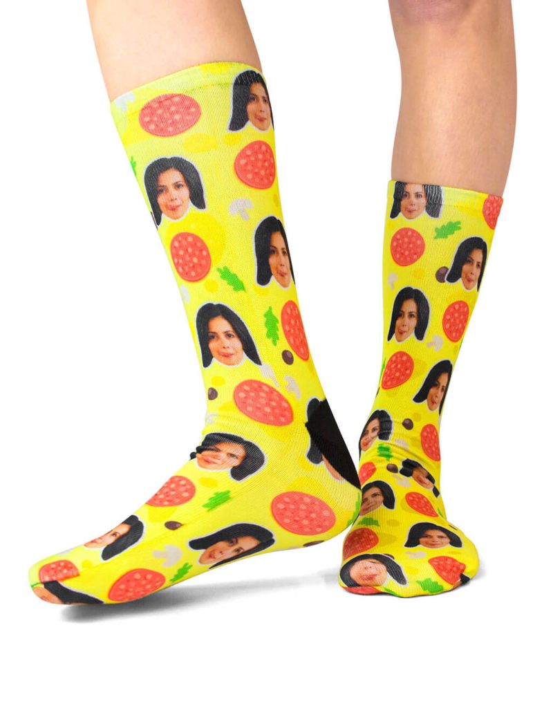 Pepperoni Pizza Socks