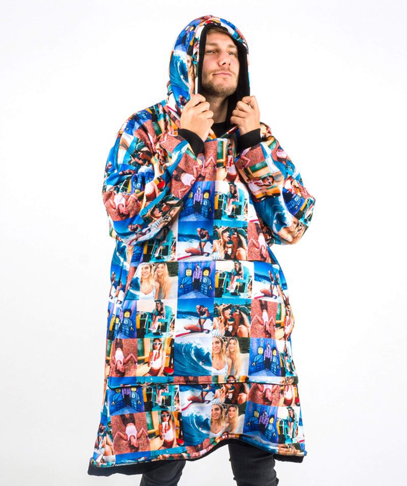 Photo Hoodie Blanket