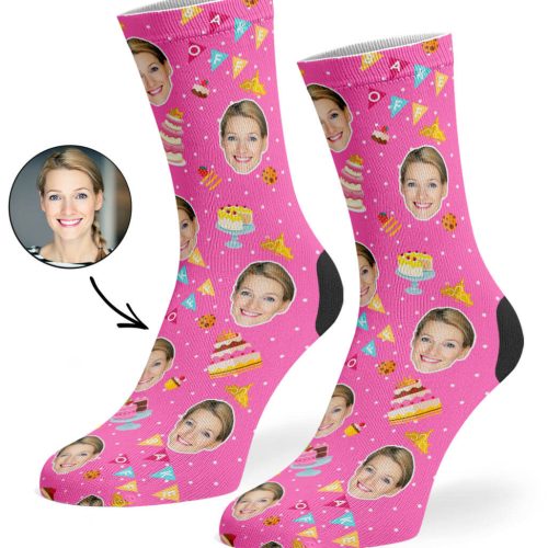 Pink Bake Off Queen Socks