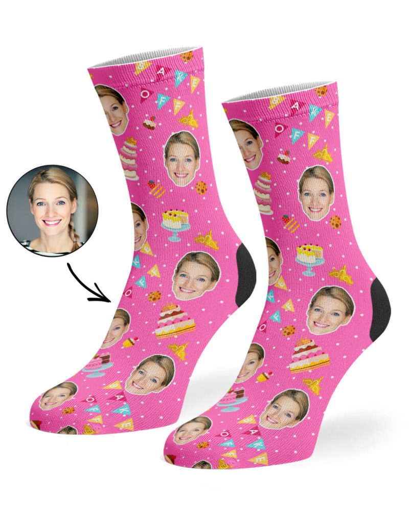 Pink Bake Off Queen Socks