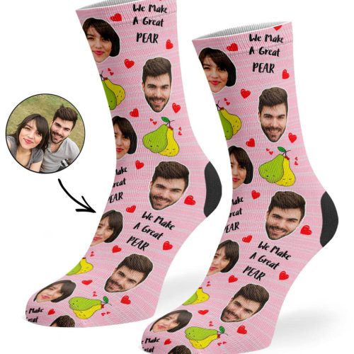 Pink Great Pear Socks