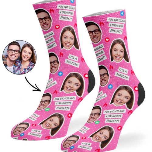 Pink Tinder Socks