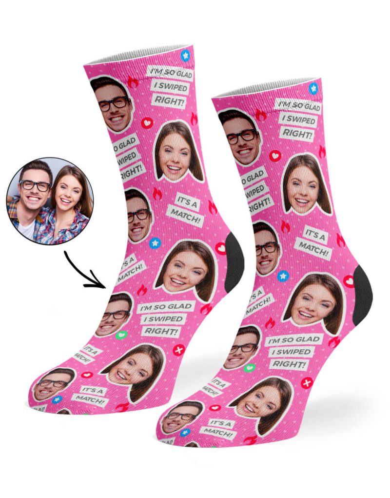 Pink Tinder Socks