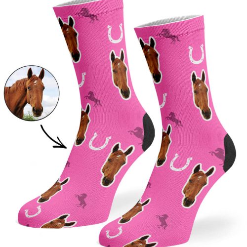 Pink Your Horse on Socks