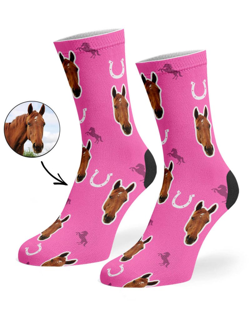 Pink Your Horse on Socks