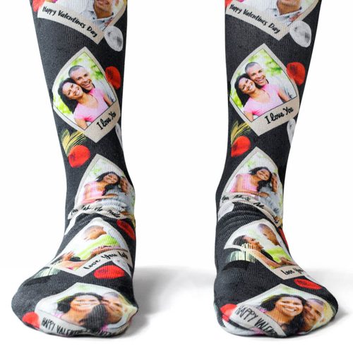 Polaroid Love Socks