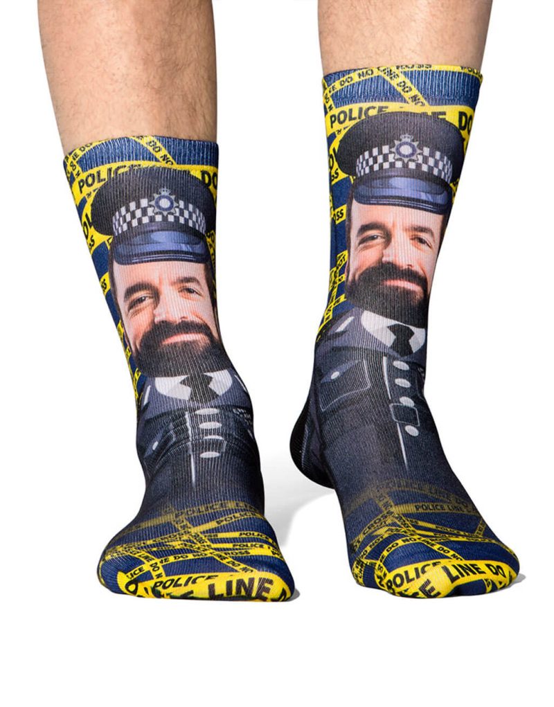 Policeman Me Socks