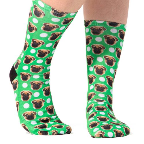 Polka Dot Dog Socks