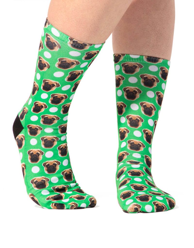 Polka Dot Dog Socks