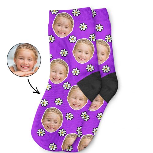 Daisy Face Kids Socks Gift