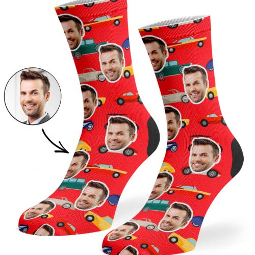 Red CAR FACE SOCKS 6e35ad7c 4907 4977 acb7 06e9ac358e07