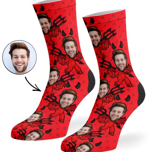 Red Devil Me Socks