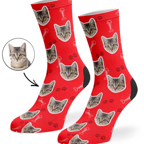 Red Your Cat On Socks