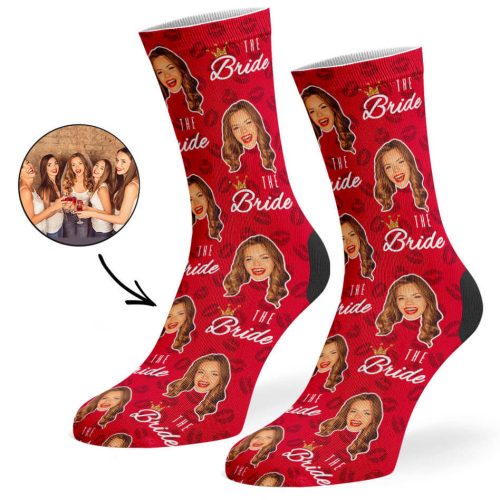 Red Team Bride Socks