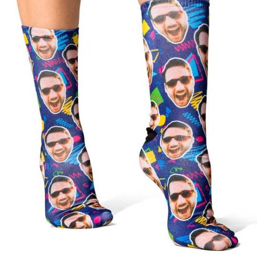 Retro Doodle face Socks 540x 12c1263d 00ff 4b70 a118 a6c608cdd9f3