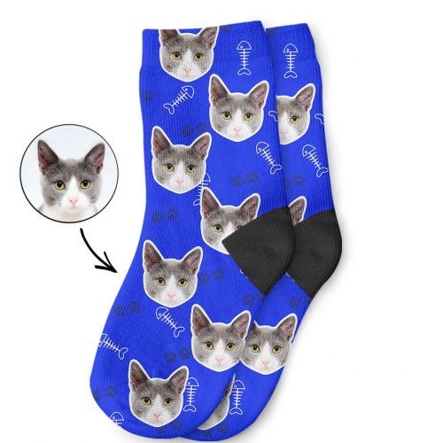 Your Cat On Kids Socks