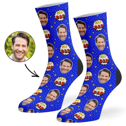 Royal Blue No.1 Dad Socks