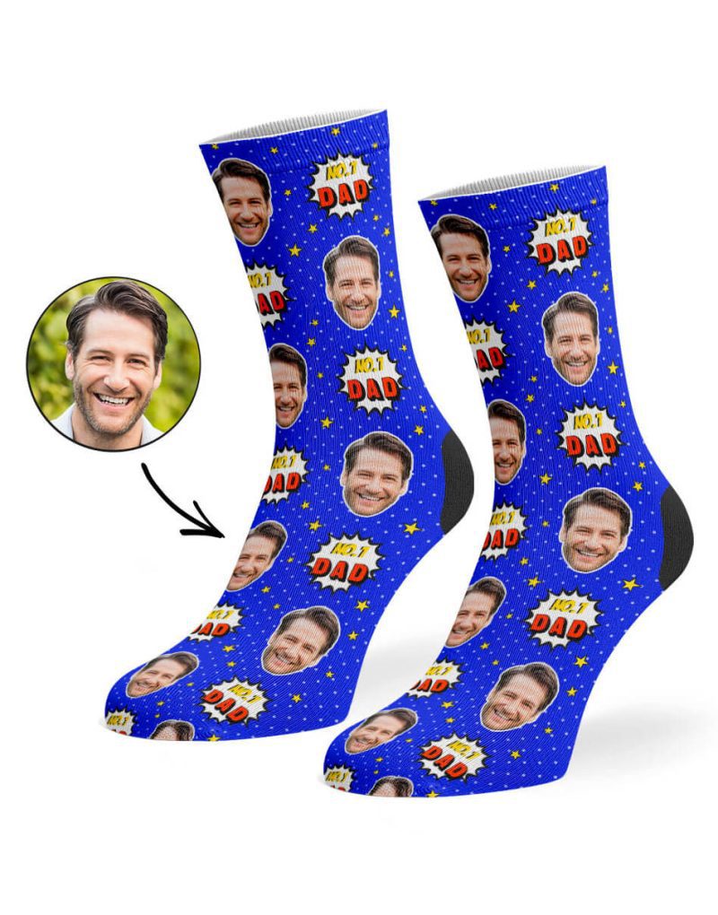 Royal Blue No.1 Dad Socks