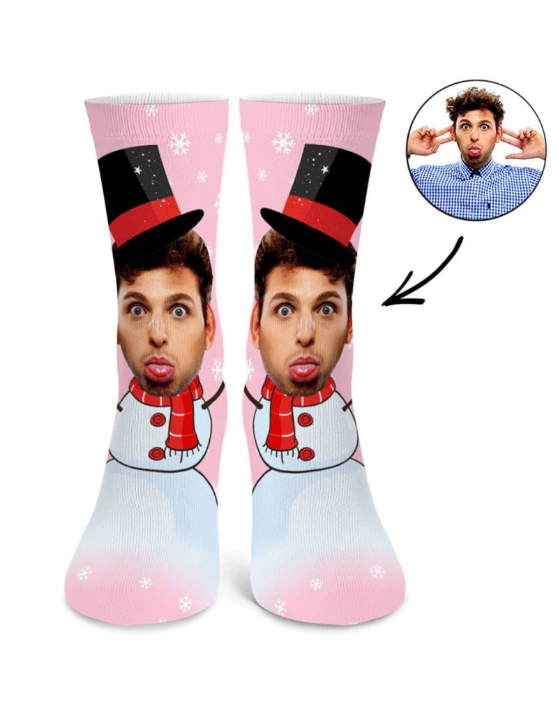 SNOWMAN ME SOCKS Baby Pink 1080x 1f42ed1b 2b9f 421c 91be 972aa392b8c0