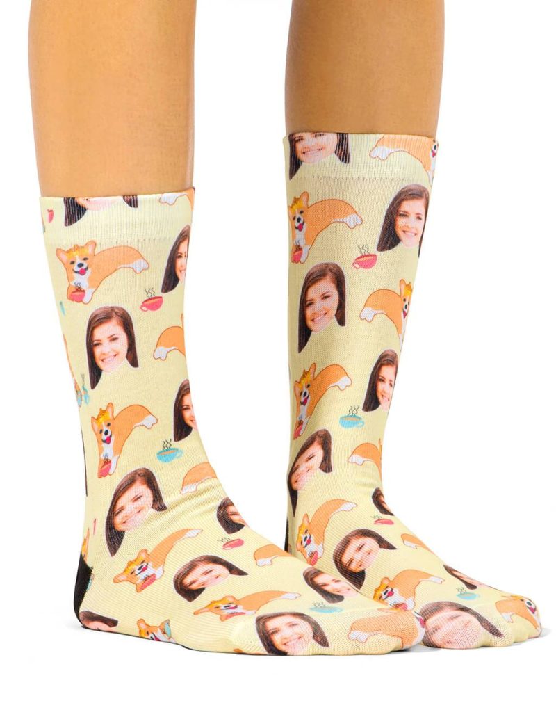 Tea And Corgis Socks