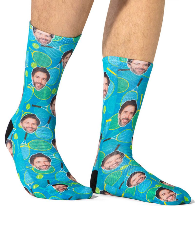 Tennis Racket Face Socks