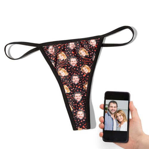 Valentine Face Thong