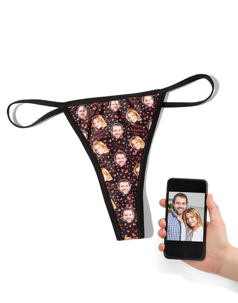 Valentine Face Thong