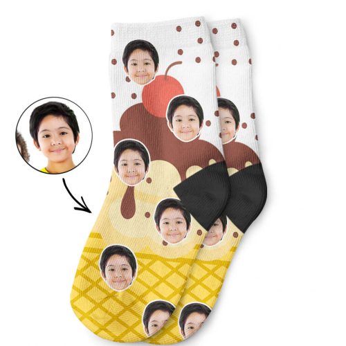 Ice Cream Kids Socks