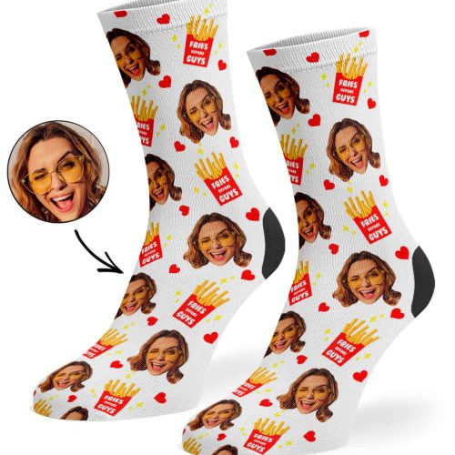 White Fries Before Guys Socks