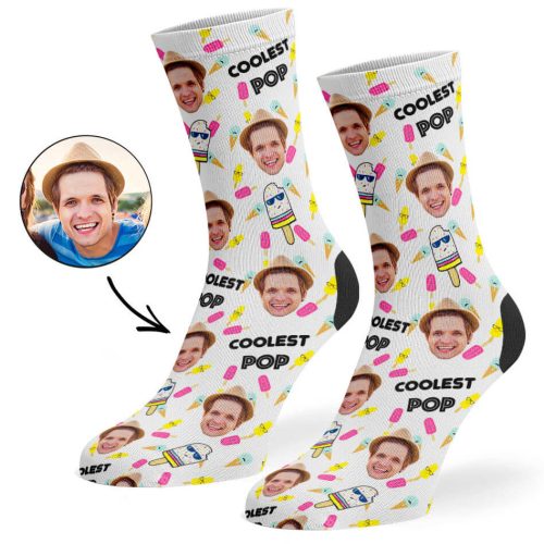 White Coolest Pop Socks