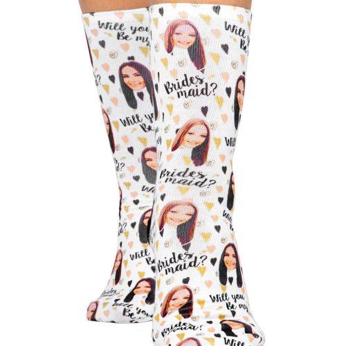 Will You Be My Bridesmaid Socks