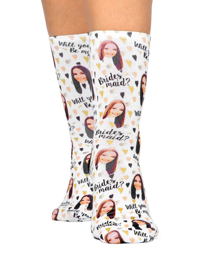 Will You Be My Bridesmaid Socks