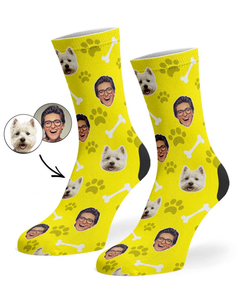 Yellow Dog Owner Socks