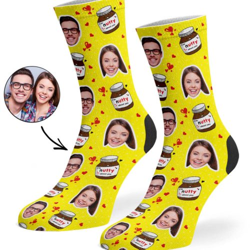 Yellow Nutty About You Socks