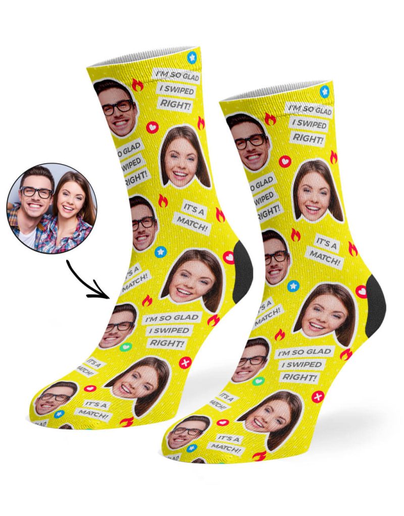 Yellow Tinder Socks