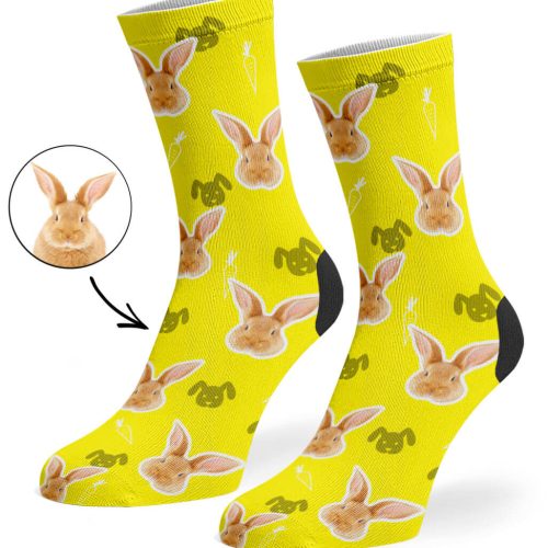 Yellow Your Rabbit on Socks