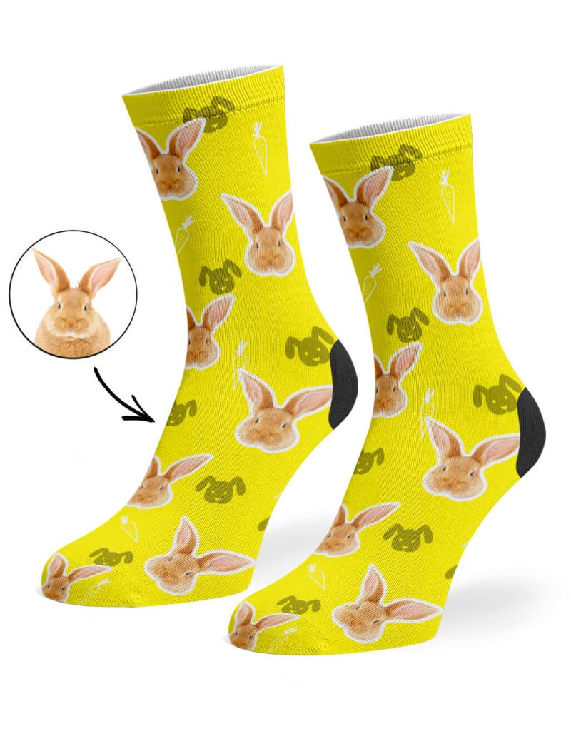 Yellow Your Rabbit on Socks