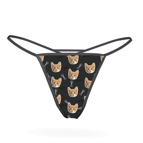 Your Cat Thong black